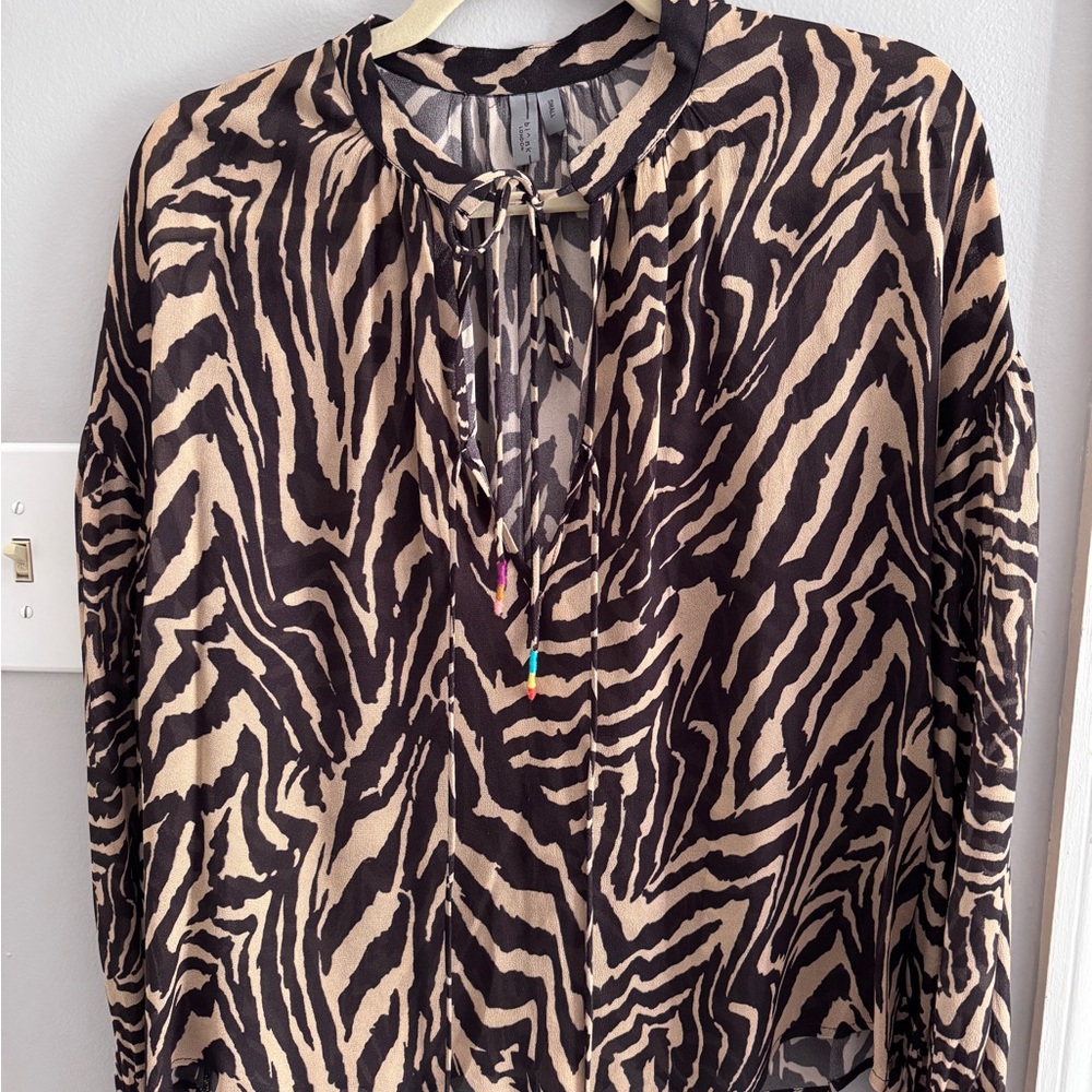 Blink London Zebra Print Women's Top